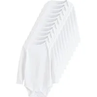 Next Langarmbody Langärmelige Bodys, 10er-Pack (10-tlg)