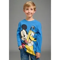 KIDSWORLD Langarmshirt Mickey&Goofy Shirt, Disney Disney-Shirt, Langarm, bedruckte Optik, für Kinder