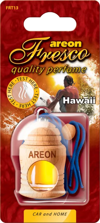3x Original Areon FRESCO Auto Autoparfüm Duftdose Duftbaum Lufterfrischer Hawaii
