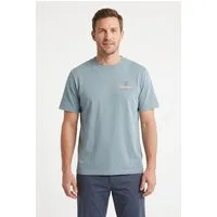 Timberland T-Shirt Illustrated Tree Logo Back Graphic mit Baumwolle, Kurzarmdesign