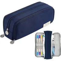 FOUORTUNATE-BEE Federmäppchen Federmäppchen 3 Fächer Großes Stifteetui Mäppchen Schule Büro, Für Schule Büro Studium Kosmetik Reise Schlampermäppchen Set