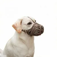 Ledander Maulkorb für Hunde,Für Kleine, Mittlere und Große Hunde,Verhindert Das Beißen