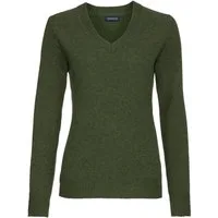 Highmoor Strickpullover V-Pullover aus Lambswool