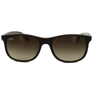 Lunettes De Soleil Ray-Ban Andy 4202 607313 Dégradé Brun Brun Mat