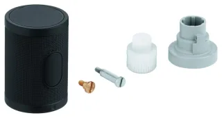 GROHE Absperrgriff 49160 füt Grohtherm 1000 Performance phantom black, 49160KF0 49160KF0