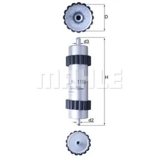 Mahle Kraftstofffilter Audi A6 A7