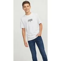 Jack & Jones Junior T-Shirt JCOMINERAL SMALL FRONT PRINT TEE SS JNR