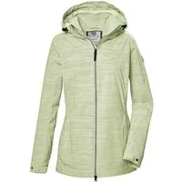 G.I.G.A. DX by killtec Funktionsjacke GS 67 WMN JCKT Gestreifte Damen Outdoorjacke, wasserabweisend, 2-Wege-Reißverschluss