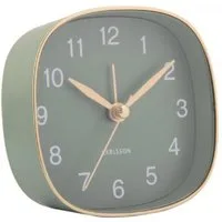 Karlsson Wecker Wecker Reisewecker Travel Square Jungle Green