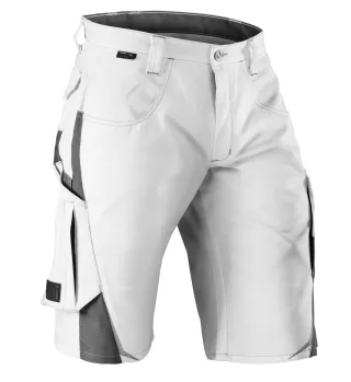 KÜBLER PULSSCHLAG Shorts weiß/anthrazit 40 - 2524 3314-1097-40