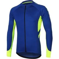 Blusmart Radtrikot Langärmlige Fahrradbekleidung für Herren (Mit 3 tiefen Taschen, Atmungsaktiv, schnell trocknend, verschleißfest) Für den Außenbereich, Rennradfahren, Frühling, Sommer, Cross