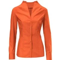 heine Klassische Bluse Stehkragen-Bluse Langarm