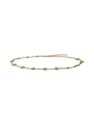 PIECES - PCKRIAN CHAIN BELT BUNDLE Gold Colour - Gr. - 75