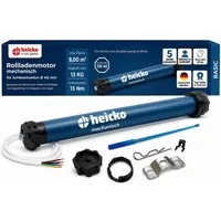 heicko e-ast GmbH Rollladenmotor heicko 10-50Nm Rollladenmotor Rohrmotor SW40-60 Rolladenantrieb basic, (Packung)
