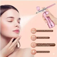 i@home Sprühflasche Airbrush-Set tragbar 0,3mm Düse Makeup, Nail Art & Torte, (1-tlg), Nebelinstrumen, Beauty Hydration, Farbspritzpistole