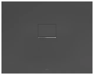 Villeroy & Boch Duschwanne Squaro Infinity (1080SQI2B) 1000x800x40mm Quaryl Anthracite UDQ1080SQI2BV1S