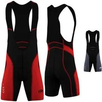 German Wear Radhose ME-6001 Bib Gepolsterte Männer Coolmax Latz-Short