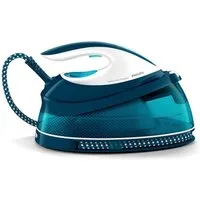Philips Dampfbügelstation GC7844/20 PerfectCare Compact, 1500 ml Wassertank, 2.400 Watt, OptimalTemp, 400 gr Dampfstoß