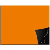 MuchoWow Herd-Abdeckplatte Orange - Jahreszeiten - Herbst - Farbe, Vinyl, (1 tlg), Abdeckung Induktionskochfeld Schutzmatte, Küche Deko, 65x52 cm