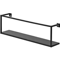 Dolle Wandregal Dolle Wandregal Aquarium 40 x 8 cm schwarz
