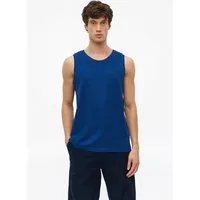 s.Oliver Muskelshirt T-Shirt Baumwoll-Top mit Stickerei