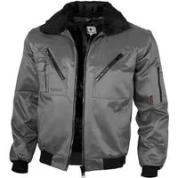 Qualitex Workwear Pilotenjacke Qualitex 4in1 Pilotenjacke einfarbig Winterjacke