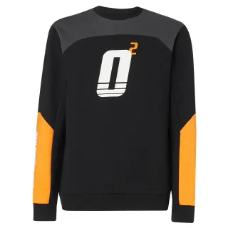 Oakley Long Sleeve Crew Neck Herren Black Racing Team Top 472544 02e