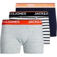 Jack & Jones Trunk 3er Pack Dave Trunks (3-St) mit umlaufendem Markenschriftzug am Bund