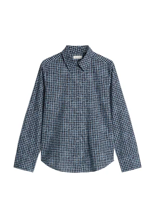 Marc OPolo DENIM - MTCWB_Blouses Medium Blue_Multi_01 - Gr. - 42