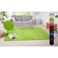 HANSE Home Teppich Shashi, rechteckig, Höhe: 8,5 mm, Kurzflor, Unifarben, Läufer, weich, Esszimmer, Kinderzimmer, Flur