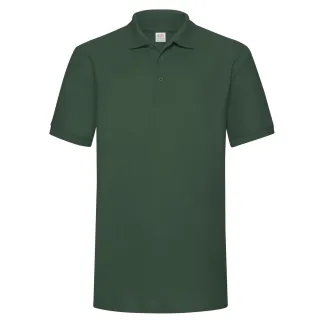 Fruit of the Loom - Poloshirt Schwere Qualität für Herren (Flaschengrün)