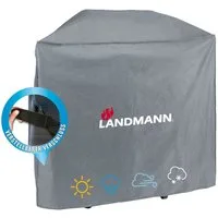 LANDMANN Grillabdeckhaube Wetterschutzhülle 59x127x117cm, wasserdicht UV-beständig, atmungsaktiv & kältebeständig