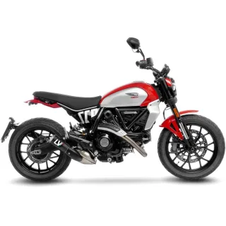 LeoVince Sportauspuff LV-10 Carbon Ducati Scrambler 800 Bj.2023-2026 EURO5/5+ /+ABE eintragungsfrei