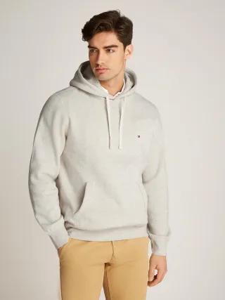 ESSENTIAL FLEECE HOODY heathered oatmilk - Gr. - M