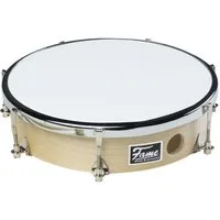 FAME Handtrommel,8 Zoll Frame Drum Handtrommel aus Holz Naturfarbe Hochglanz-Finish Synthetikfell inklusive Schlägel und Stimmschlüssel Mechanische Spannung Perfekt für Zuhause, Percussion, Handtrommeln, 8 Zoll Frame Drum, Handtrommel, Holz Handtromm