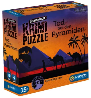 HCM Kinzel 55176 - Tod bei den Pyramiden [1.000 Teile]