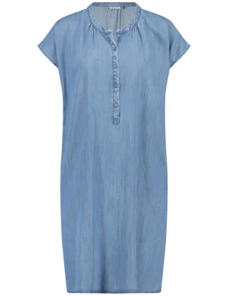 GERRY WEBER Collection - Lässiges Jeanskleid blau - Gr. - 38