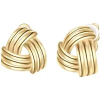 Yokoamii Paar Ohrclips gelbgold