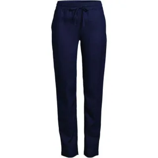 Leinen-Jogginghose, Damen,  Blau, Leinen, by Lands' End