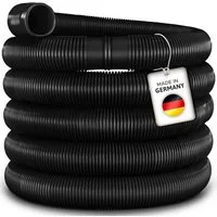 tillvex Poolschlauch Made in Germany, Schwimmbadschlauch mit Muffen, Solarschlauch Pool, Saugschlauch Schwimmbecken, Pumpenschlauch