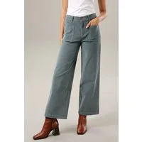 Aniston CASUAL Cordhose in angesagter Hight-waist-Form