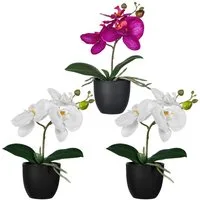 Kunstorchidee Orchidee Phalaenopsis, Creativ green, Höhe 23 cm, mit naturgetreuen Blüten