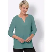 Sieh an! Klassische Bluse Schlupfbluse 3/4-Arm