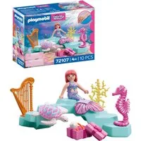 Playmobil® Meerjungfrau mit Geschenk (72107), Fantasy & Magic Konstruktions-Spielset, (10 St)