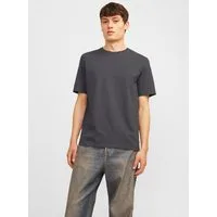 Jack & Jones Rundhalsshirt JJEORGANIC MELANGE TEE SS O-NECK NOOS Baumwollmischung, regular fit