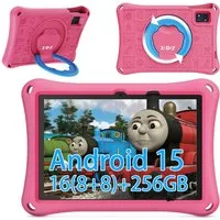 XGODY N02Pro Android 15 16GB+256GB Kinder Tablet (10.1", 256 GB, Android 15, mit EVA Kinderschutzhülle, Octa Core 256GB ROM 7000 mAh Dual-Kamera)