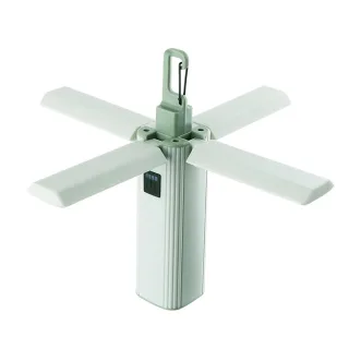 Rechargeable Four-Leaf Foldable Multifunctional Lamp Camping Lamp Portable Outdoor Emergency Lamp Power Bank