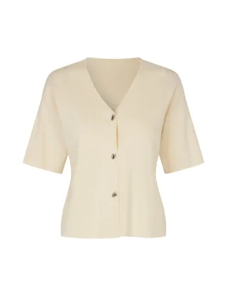 mbym - Feinstrick-Cardigan - Bianka-M beige - Gr. - M