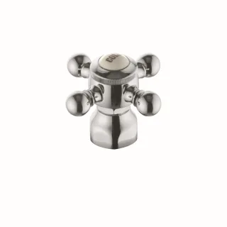 Kludi Kreuzgriff mit Haube ErsatzteilCold chrom 7530005-00