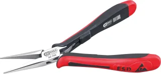 KS Tools ESD Spitzzange, gerade, ohne Hieb - 500.7068